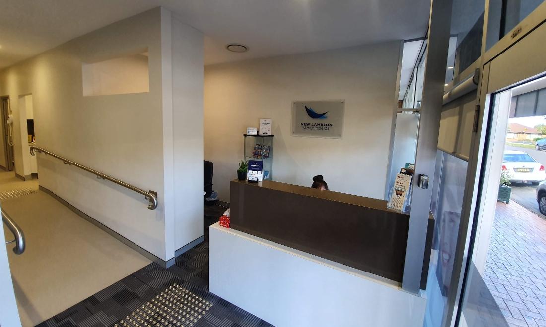 Reception Desk | New Lambton Dentist Office